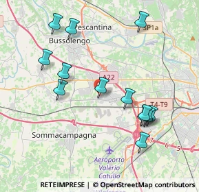 Mappa Via Sarca, 37060 Sona VR, Italia (4.06231)