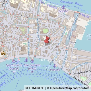 Mappa Salizada S. Antonin, 3603, 30122 Venezia, Venezia (Veneto)