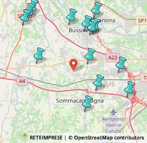 Mappa Via Grotto, 37060 Sona VR, Italia (4.98643)
