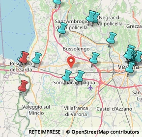 Mappa Via Grotto, 37060 Sona VR, Italia (10.3975)