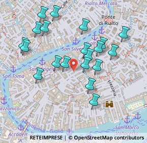 Mappa Calle de la Mandola, 30124 Venezia VE, Italia (0.234)