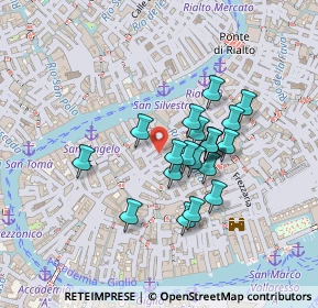 Mappa Calle de la Mandola, 30124 Venezia VE, Italia (0.1685)