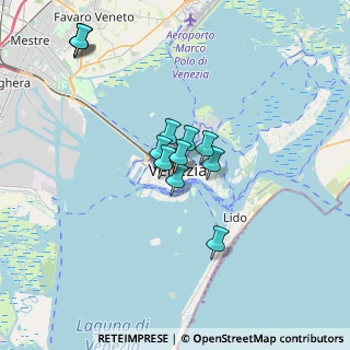 Mappa Rio Terrà dei Assassini, 30124 Venezia VE, Italia (2.91083)