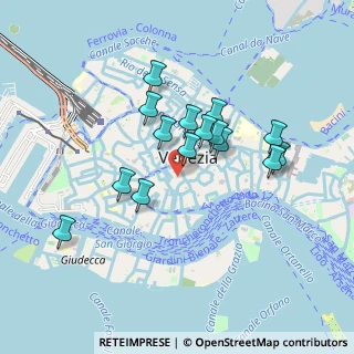 Mappa Calle de la Mandola, 30124 Venezia VE, Italia (0.75867)