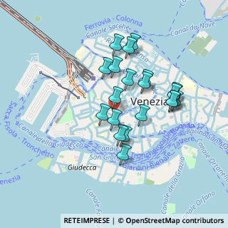 Mappa Calle Foscari, 30123 Venezia VE, Italia (0.7645)