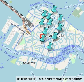 Mappa Calle Foscari, 30123 Venezia VE, Italia (0.71231)