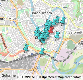 Mappa Via della Valverde, 37122 Verona VR, Italia (0.463)