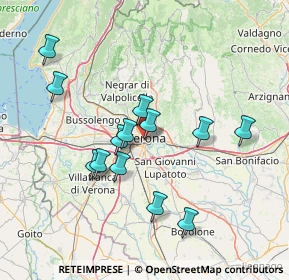 Mappa Via della Valverde, 37122 Verona VR, Italia (13.60154)