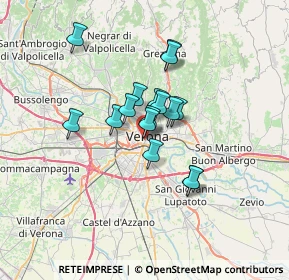 Mappa Via della Valverde, 37122 Verona VR, Italia (4.65313)