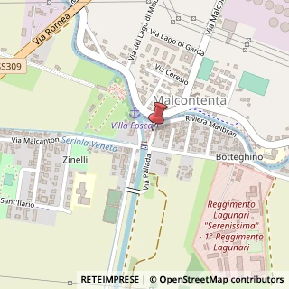 Mappa Piazza malcontenta 5, 30034 Mira, Venezia (Veneto)