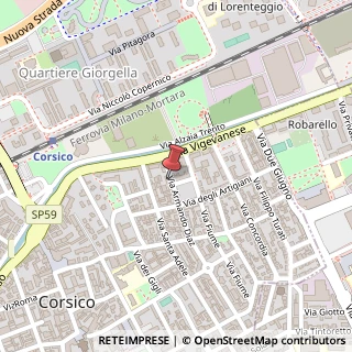 Mappa Via Armando Diaz, 10, 20094 Corsico, Milano (Lombardia)