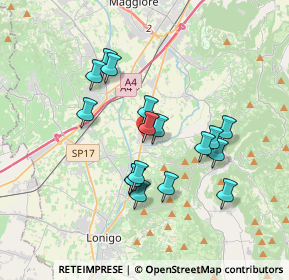 Mappa Via dell' Industria, 36040 Sarego VI, Italia (3.11941)