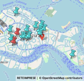 Mappa Fondamenta Osmarin, 30122 Venezia VE, Italia (0.96118)