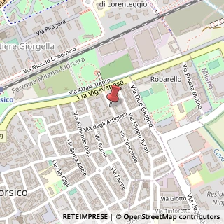 Mappa Via Concordia, 24, 20094 Corsico, Milano (Lombardia)