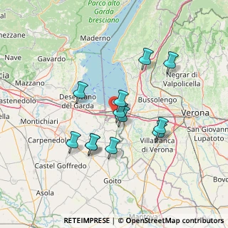 Mappa Via Frassino, 37019 Peschiera del Garda VR, Italia (12.33417)