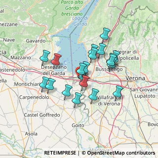 Mappa Via Frassino, 37019 Peschiera del Garda VR, Italia (11.4995)
