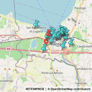 Mappa Via Frassino, 37019 Peschiera del Garda VR, Italia (1.3195)