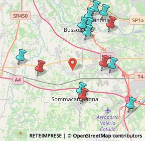 Mappa 37060 Sona VR, Italia (4.69357)