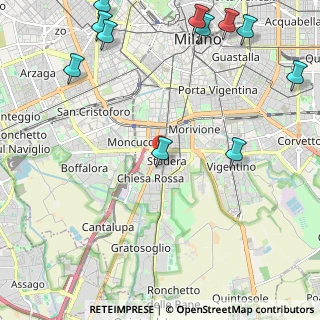 Mappa Via Liutprando, 20141 Milano MI, Italia (3.11818)