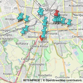 Mappa Via Liutprando, 20141 Milano MI, Italia (2.2765)