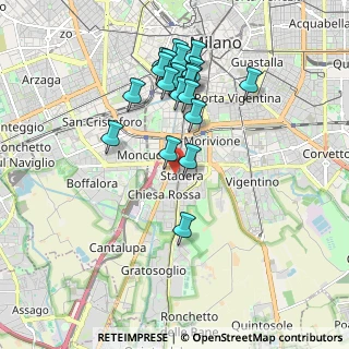 Mappa Via Liutprando, 20141 Milano MI, Italia (1.8115)