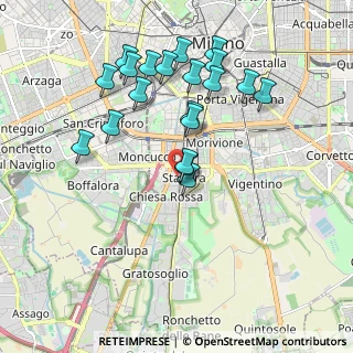 Mappa Via Liutprando, 20141 Milano MI, Italia (1.902)