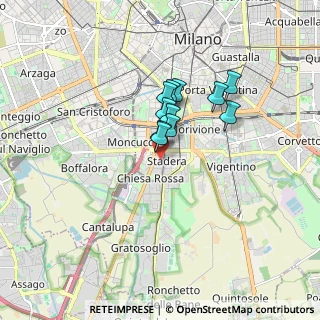 Mappa Via Liutprando, 20141 Milano MI, Italia (1.12)