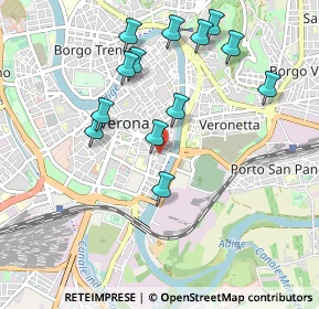 Mappa Via Luigi da Porto, 37100 Verona VR, Italia (0.97615)