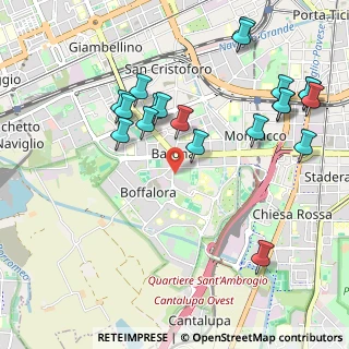 Mappa Via Voltri, 20142 Milano MI, Italia (1.1585)