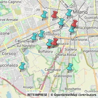 Mappa Via Voltri, 20142 Milano MI, Italia (1.88923)