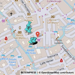 Mappa Calle dei Fuseri, 30124 Venezia VE, Italia (0)