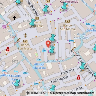 Mappa Calle Fuseri, 30124 Venezia VE, Italia (0.132)