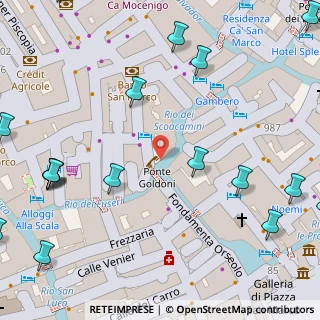Mappa Calle Schiavine, 30124 Venezia VE, Italia (0.11)