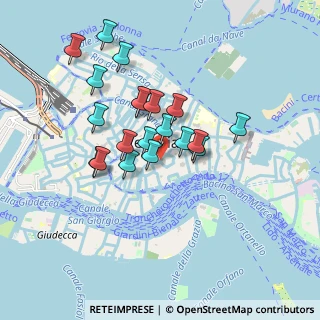Mappa Calle Schiavine, 30124 Venezia VE, Italia (0.7865)