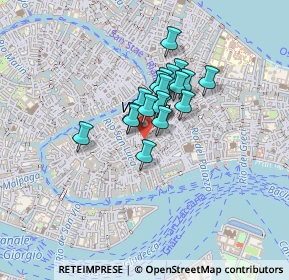 Mappa Calle Schiavine, 30124 Venezia VE, Italia (0.2555)