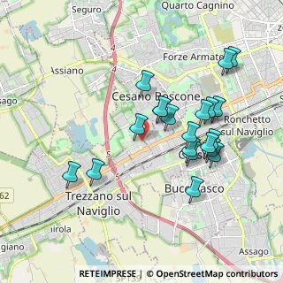 Mappa C.C. Porte di Milano, 20090 Cesano Boscone MI, Italia (1.805)