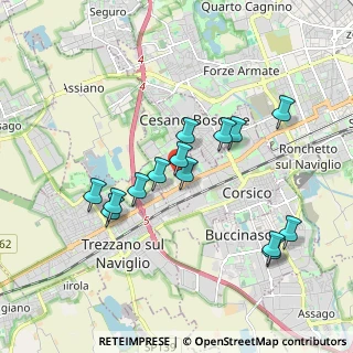 Mappa C.C. Porte di Milano, 20090 Cesano Boscone MI, Italia (1.725)