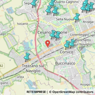 Mappa C.C. Porte di Milano, 20090 Cesano Boscone MI, Italia (3.09286)