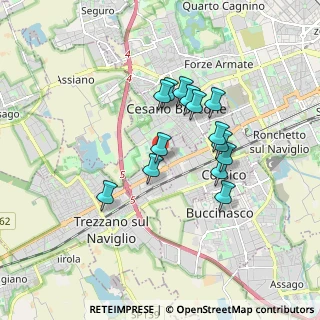 Mappa C.C. Porte di Milano, 20090 Cesano Boscone MI, Italia (1.42571)