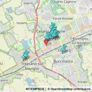 Mappa C.C. Porte di Milano, 20090 Cesano Boscone MI, Italia (1.27909)