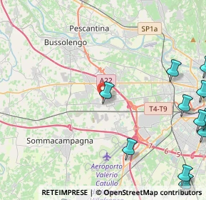 Mappa Via Alessandro Manzoni, 37060 Sona VR, Italia (7.195)