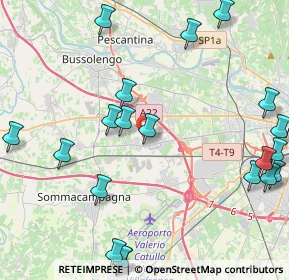 Mappa Via Alessandro Manzoni, 37060 Sona VR, Italia (5.5265)