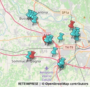 Mappa Via Alessandro Manzoni, 37060 Sona VR, Italia (3.897)