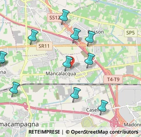 Mappa Via Alessandro Manzoni, 37060 Sona VR, Italia (2.51417)