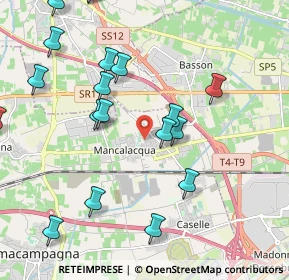 Mappa Via Alessandro Manzoni, 37060 Sona VR, Italia (2.4785)