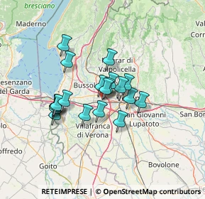 Mappa Via Alessandro Manzoni, 37060 Sona VR, Italia (9.881)