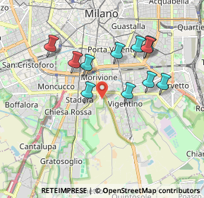 Mappa , 20141 Milano MI, Italia (1.67727)