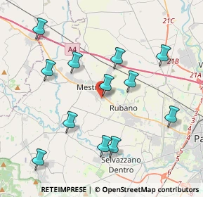 Mappa Via Michelangelo Buonarroti, 35035 Mestrino PD, Italia (4.15)