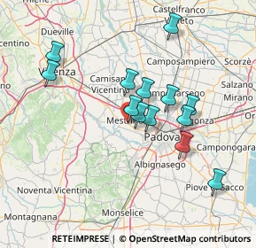 Mappa Via Michelangelo Buonarroti, 35035 Mestrino PD, Italia (12.65692)