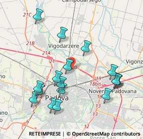 Mappa Via Don Luigi Orione, 35133 Padova PD, Italia (4.22588)